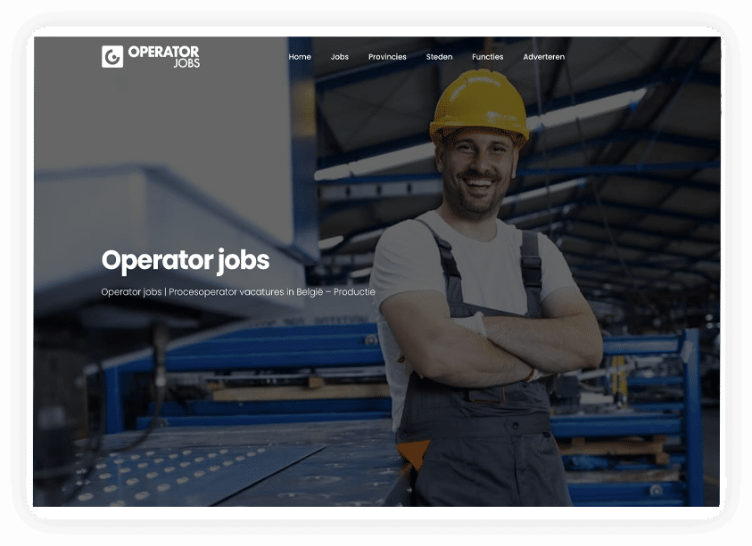 Operator jobs | Jobplatform voor operator vacatures in België | Procesoperator | Productieproces | Machineoperator | Operatoren | Productiemedewerker Belgium